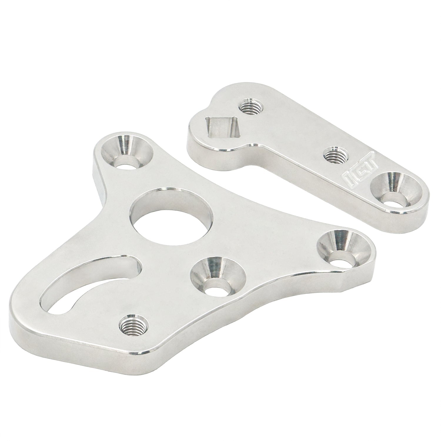 LS Truck Manual Belt Tensioner w/ Pulley LSX 4.8L 5.3L 6.0L Silverado Billet - ICT Billet 551617X-3