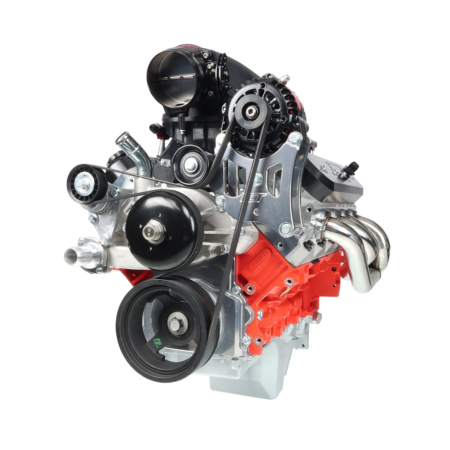 LS Truck OEM Location Alternator Bracket - PS Delete - ICT Billet 551777ALT-3