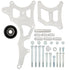 LS Truck OEM Location Alternator / Power Steering Bracket - Type 2 - ICT Billet 551777T2-3