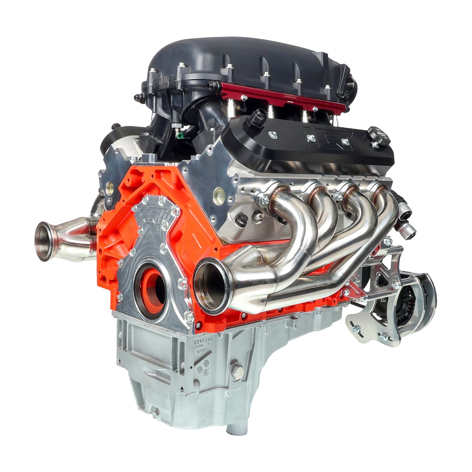 LS Truck Reverse Mount Ultra Low Mount Alternator Bracket - ICT Billet BKT-LS006-3