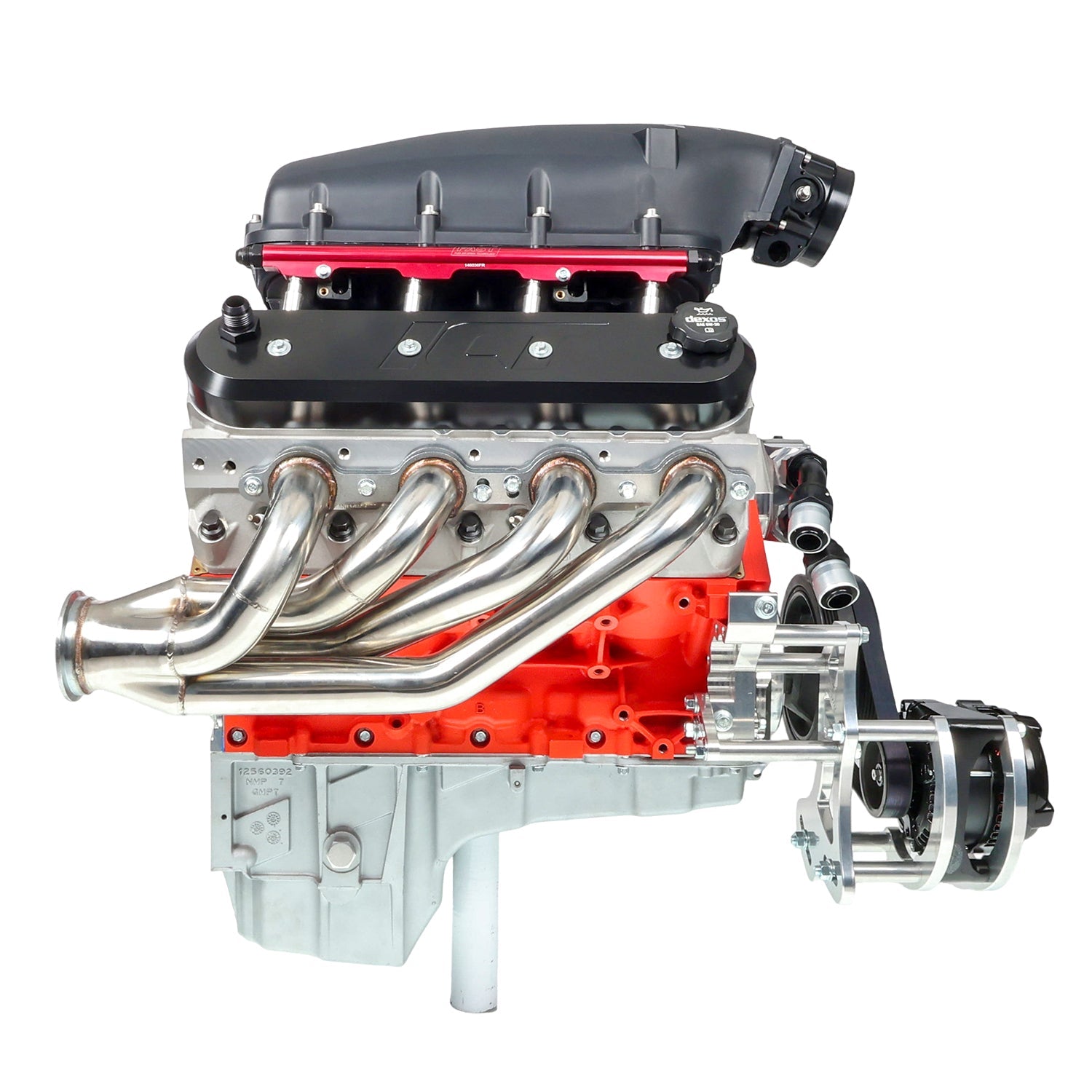 LS Truck Reverse Mount Ultra Low Mount Alternator Bracket - ICT Billet BKT-LS006-3