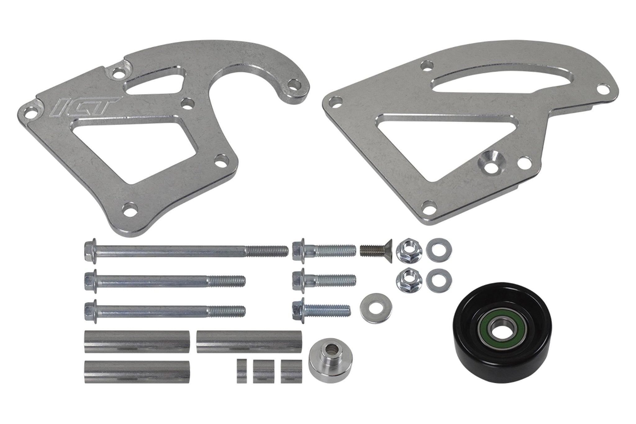 LS Truck Saginaw High Mount Power Steering Pump Bracket Kit LQ4 LQ9 L33 LR4 LY6 - ICT Billet 551706 - 3
