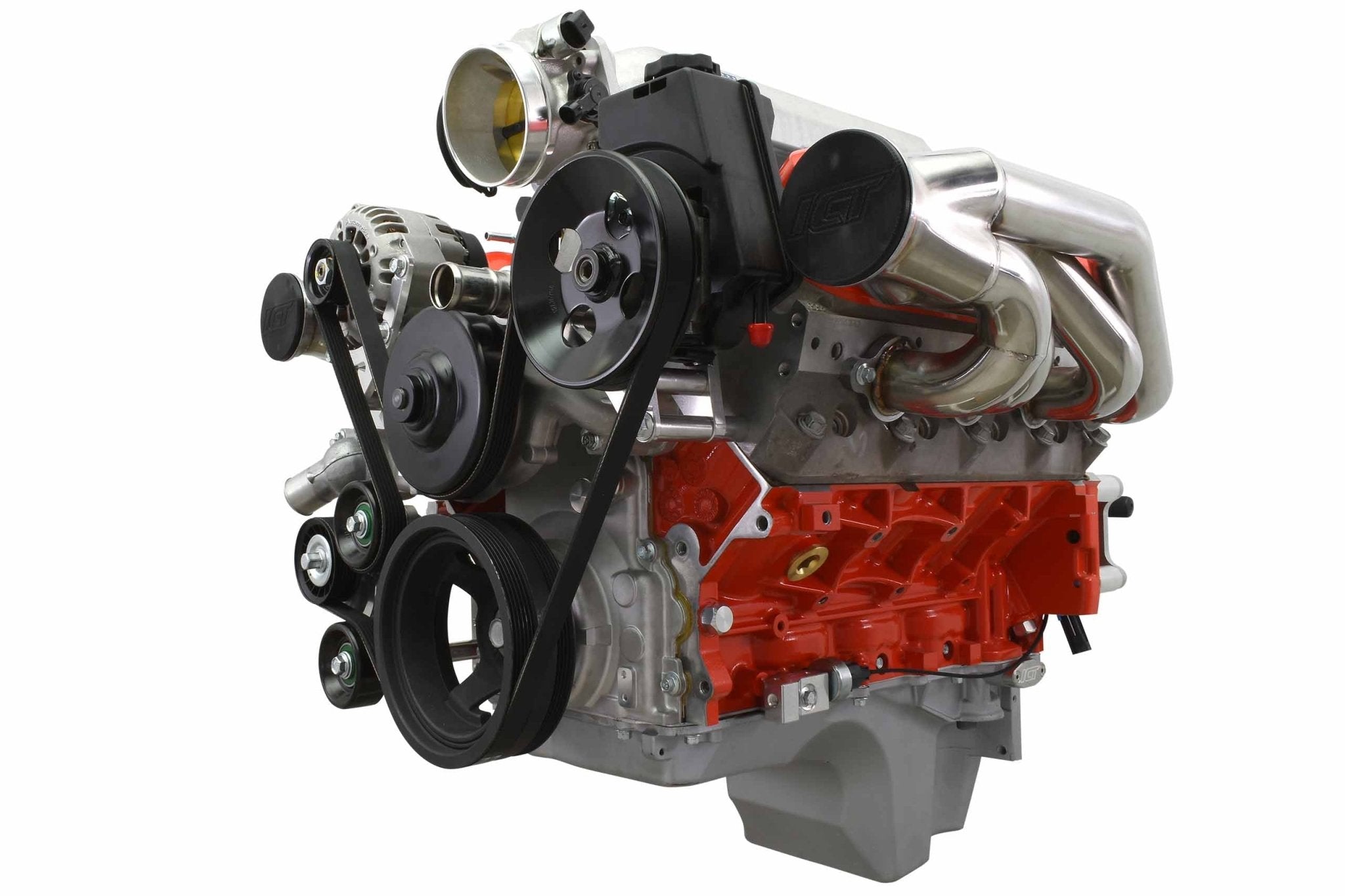 LS Truck Turbo Alternator Relocation Bracket for LS3 LS1 Water Pump - ICT Billet 551587 - LS01 - 3