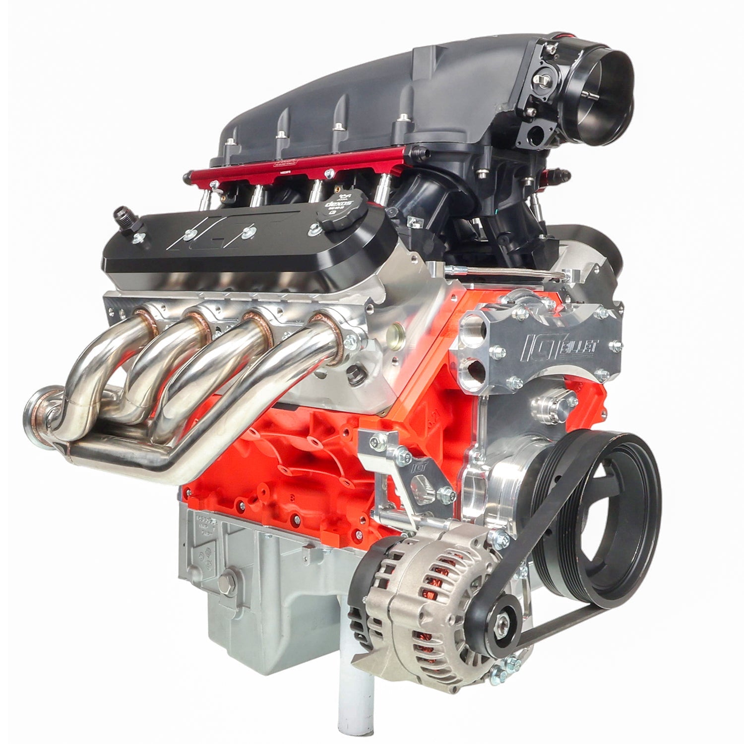 LS Truck Ultra Low Mount Alternator Bracket - ICT Billet BKT-LS005-3