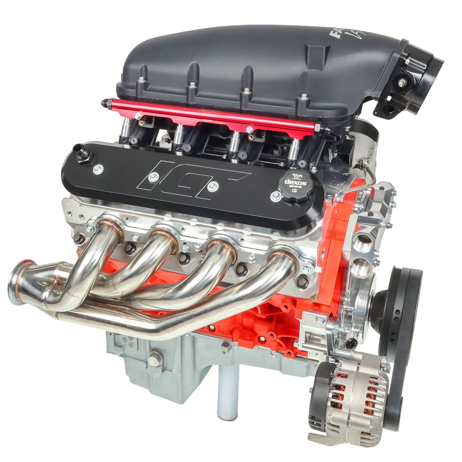 LS Truck Ultra Low Mount Alternator Bracket - ICT Billet BKT-LS005-3