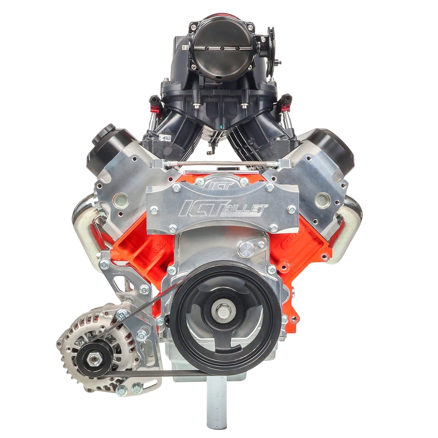 LS Truck Ultra Low Mount Alternator Bracket - ICT Billet BKT-LS005-3