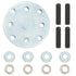 LS Truck Water Pump to 4-Bolt Mechanical Fan Adapter - ICT Billet 551829-LS-FN