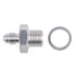 LS Turbo Oil Supply / Feed Adapter Port M16-1.5 to -4AN Fitting LSX LS1 LS3 LS2 - ICT Billet AN816-04-M16