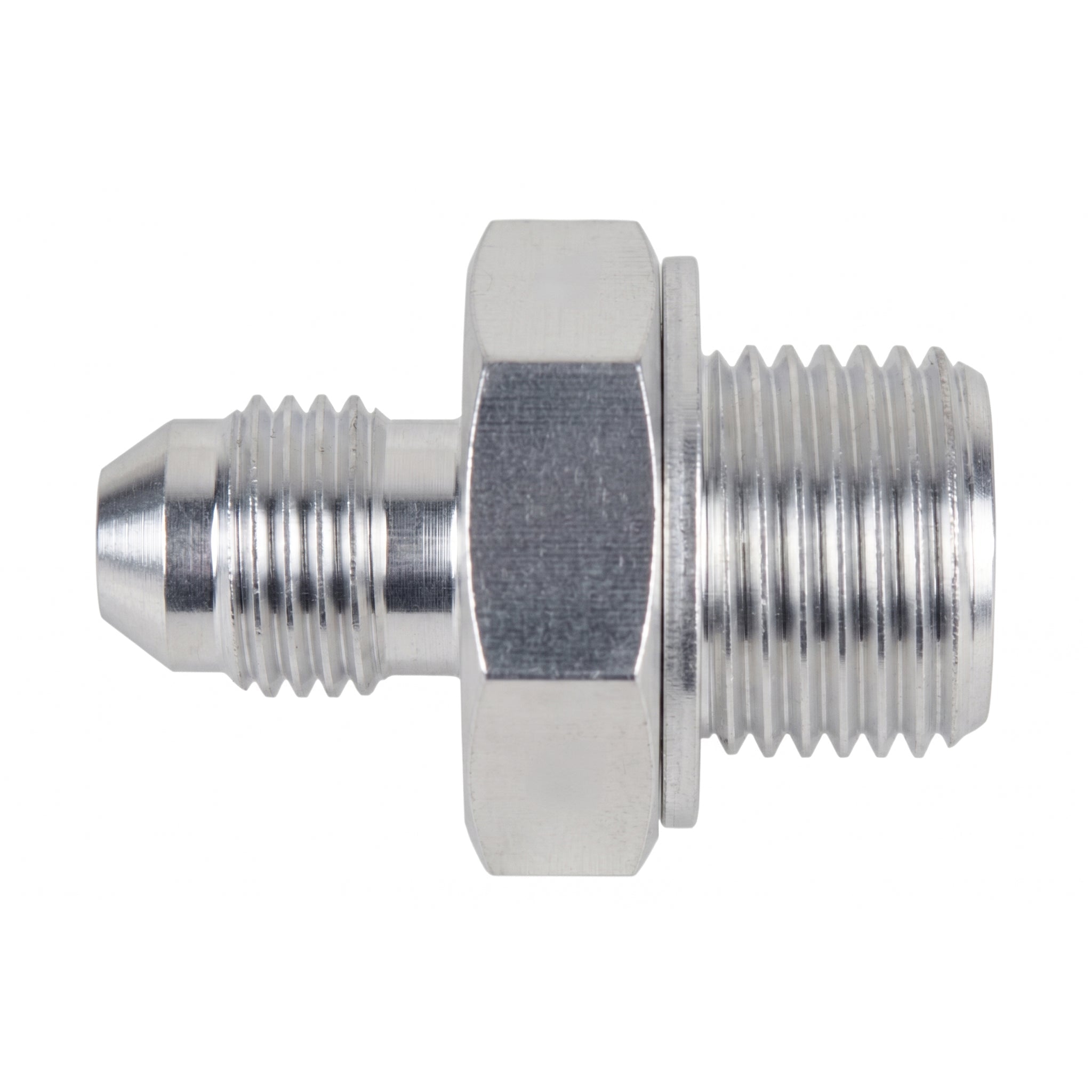 LS Turbo Oil Supply / Feed Adapter Port M16-1.5 to -4AN Fitting LSX LS1 LS3 LS2 - ICT Billet AN816-04-M16