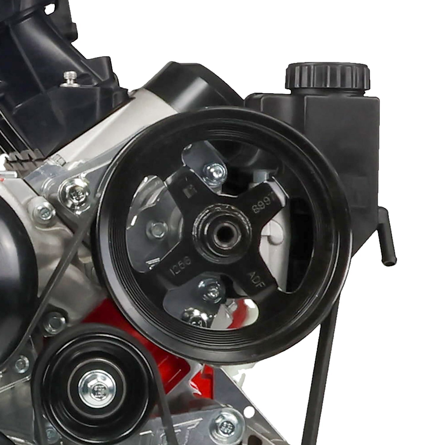 LS Type 2 Power Steering Pump Bracket - Truck Spacing - ICT Billet BKT-LS-PS01-3