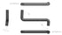 LS Upper & Lower Radiator Hose Kit - Compatible with 1982 - 1988 Chevy G - Body - ICT Billet HS-K1T-GBDY