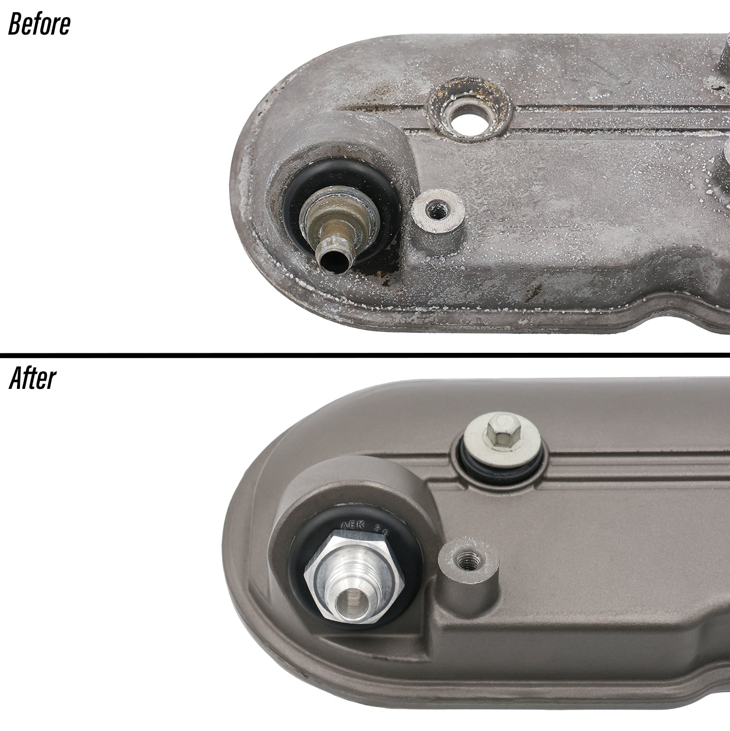 LS Valve Cover Grommet Fitting - 6AN - ICT Billet PCV-GR0M-6AN