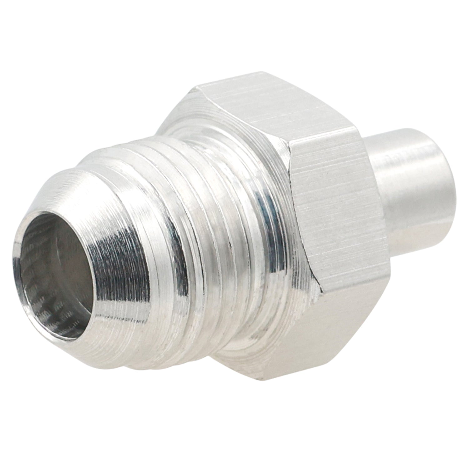 LS Valve Cover Press In Fitting - 10AN - ICT Billet PCV-PRESS-10AN