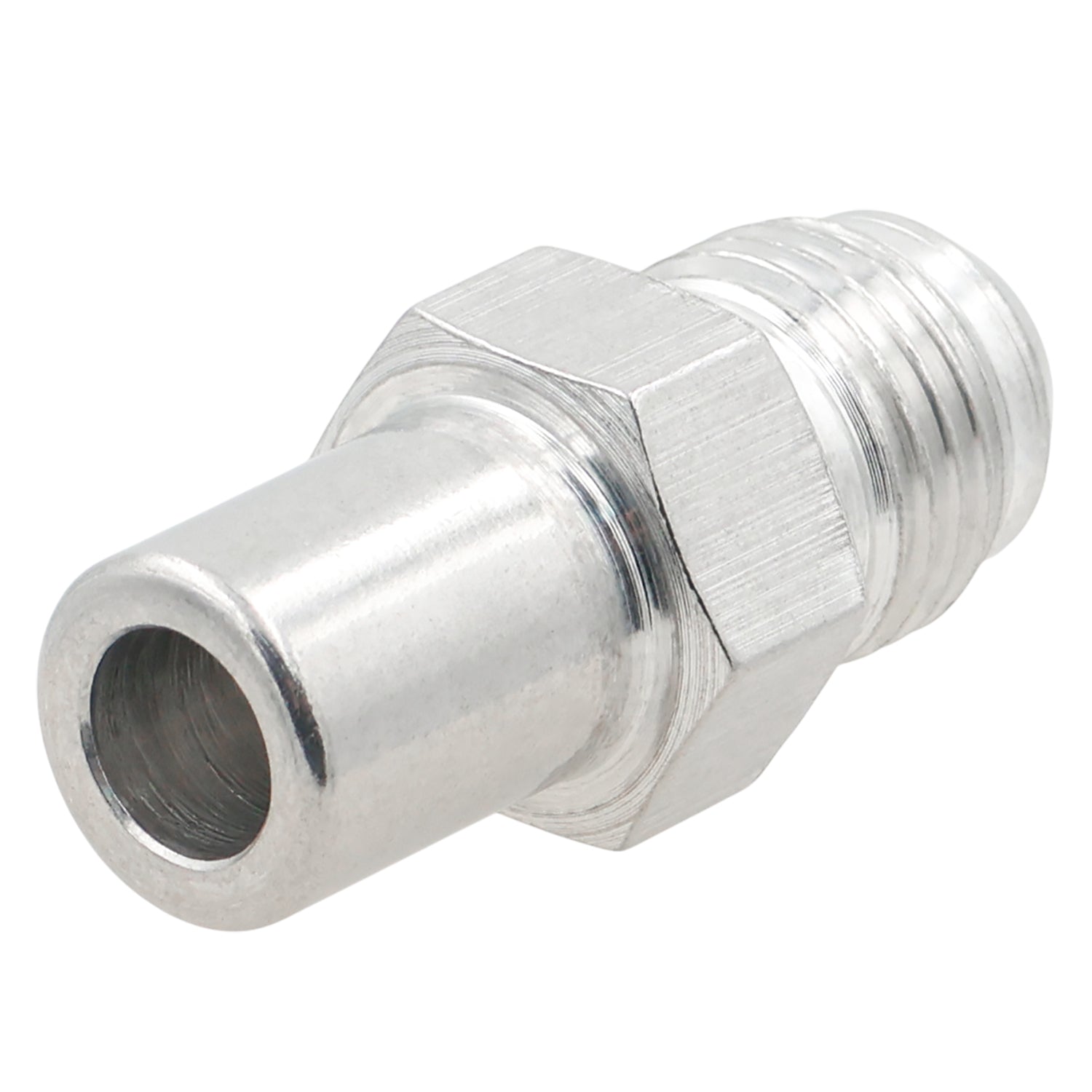 LS Valve Cover Press In Fitting - 6AN - ICT Billet PCV-PRESS-6AN