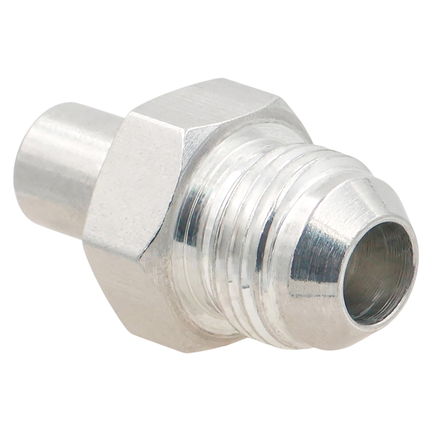 LS Valve Cover Press In Fitting - 8AN - ICT Billet PCV-PRESS-8AN