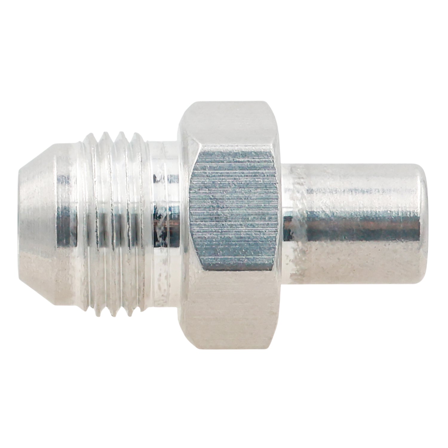 LS Valve Cover Press In Fitting - 8AN - ICT Billet PCV-PRESS-8AN