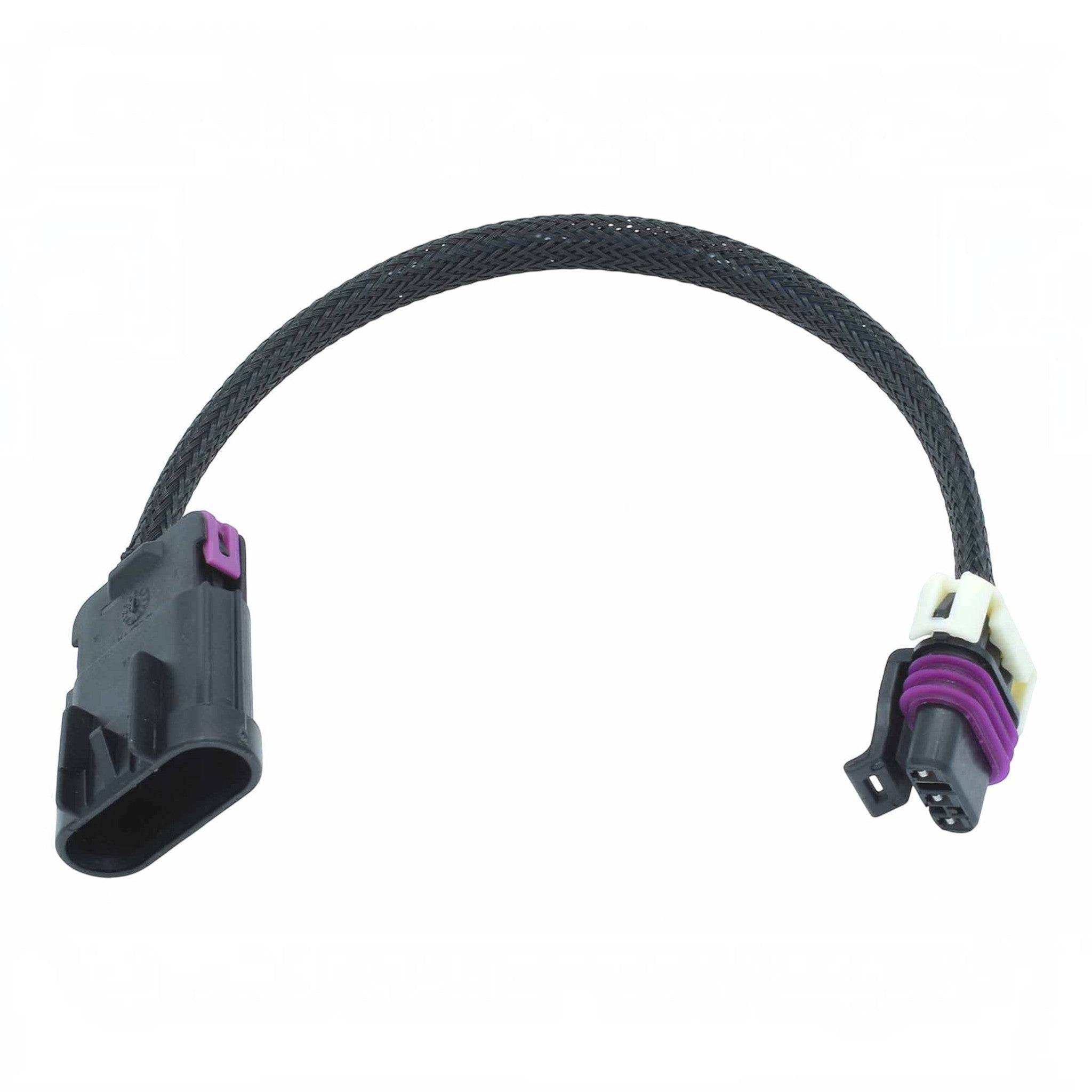 LS VVT to NON-VVT Camshaft Sensor Connector Plug and Play Adapter- 10" - ICT Billet WAVVT40-10