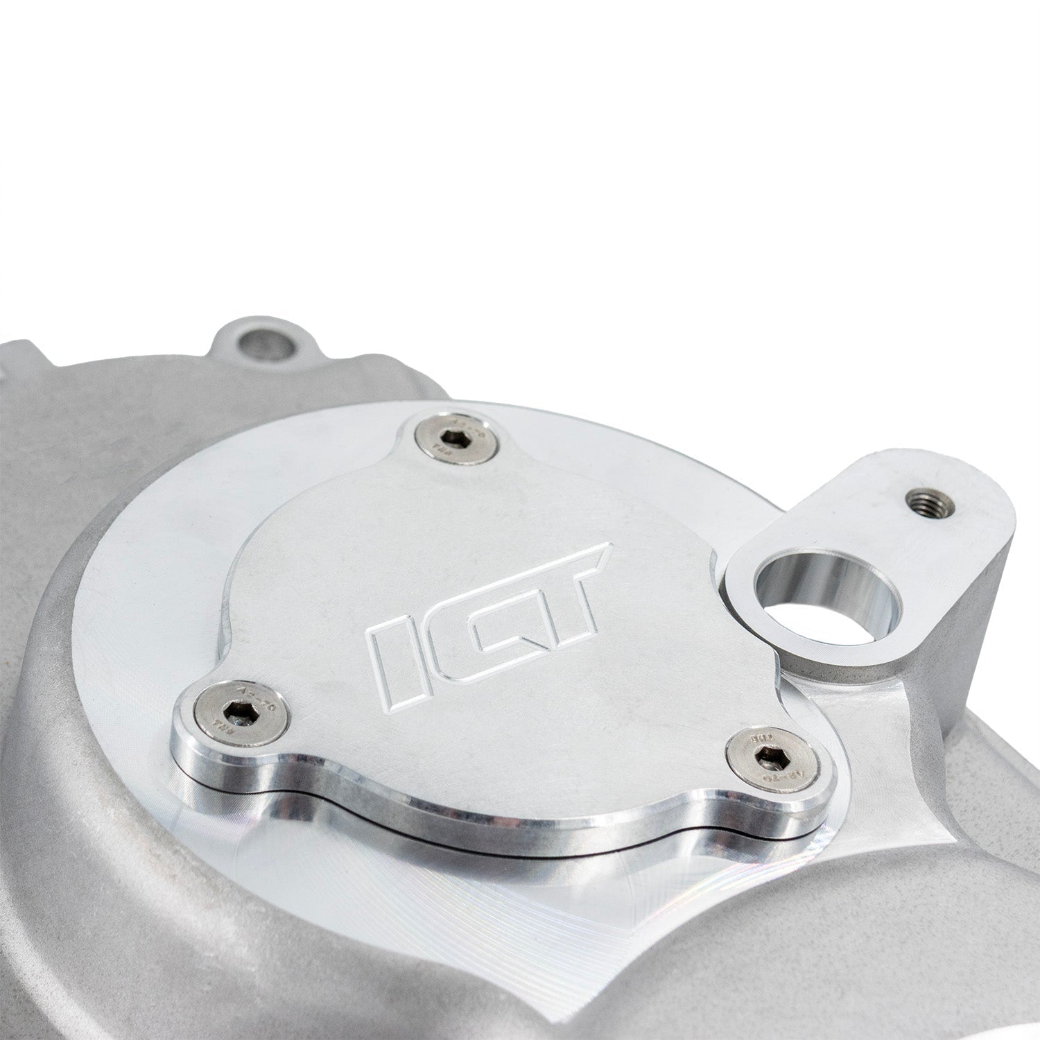 LS VVT Variable Valve Timing Solenoid Cover Plate - ICT Billet PLG-LS01-VVT