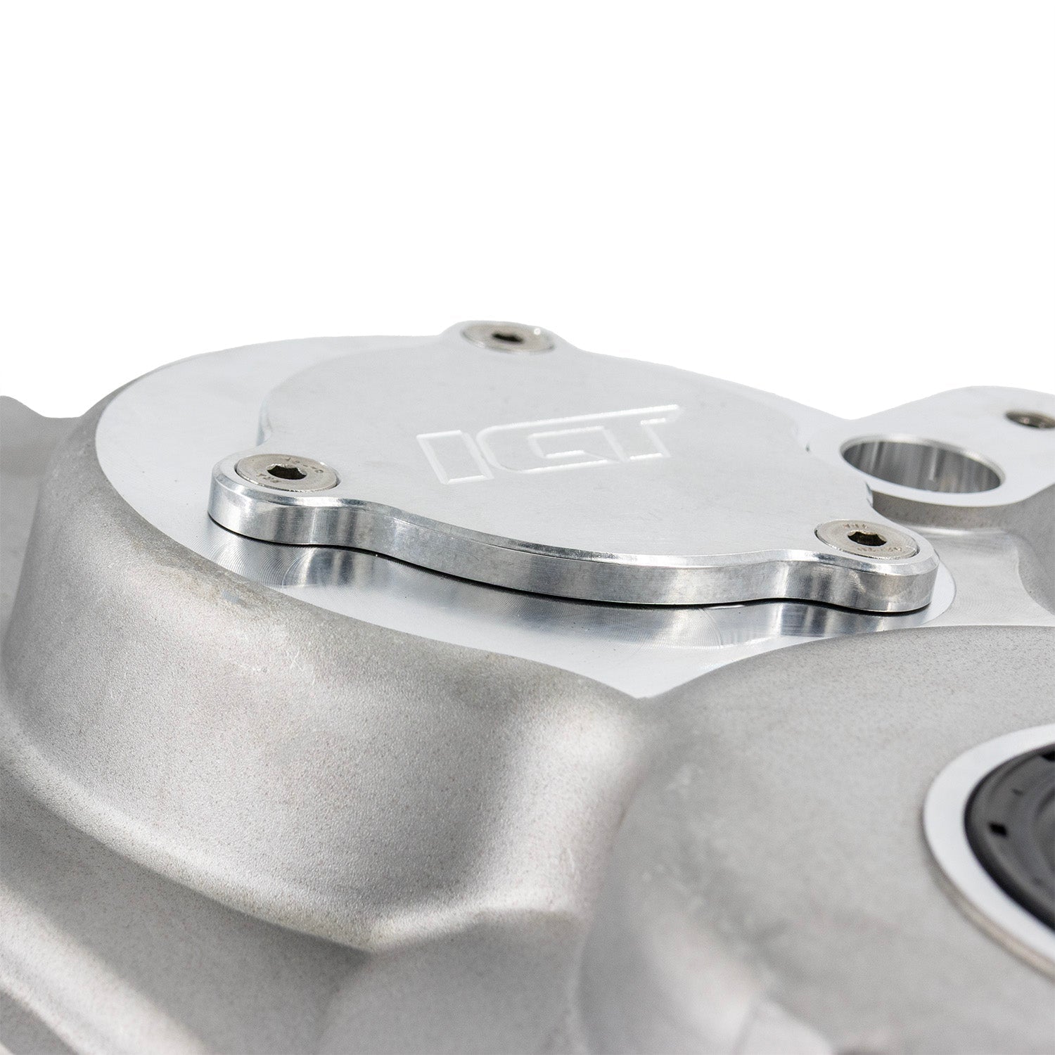 LS VVT Variable Valve Timing Solenoid Cover Plate - ICT Billet PLG-LS01-VVT
