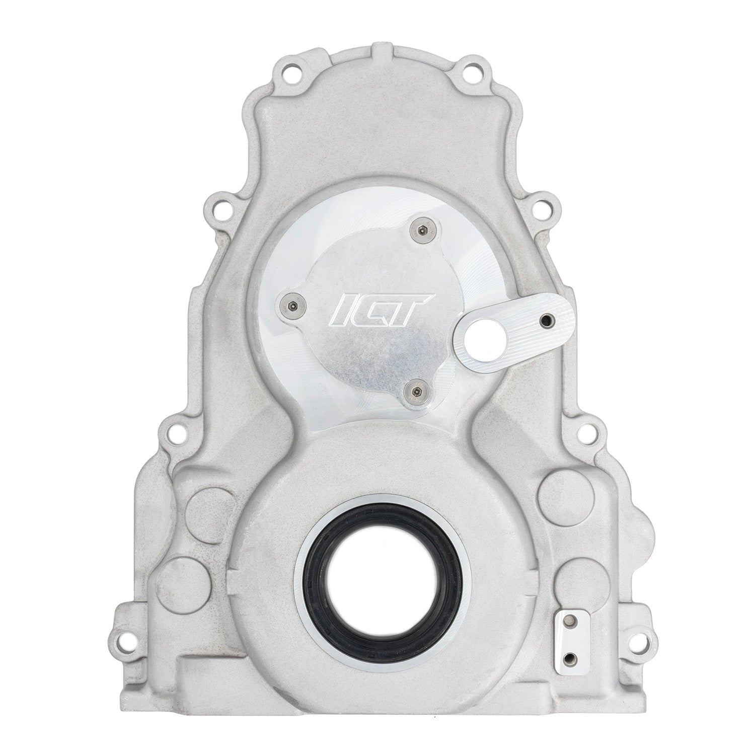 LS VVT Variable Valve Timing Solenoid Cover Plate - ICT Billet PLG-LS01-VVT