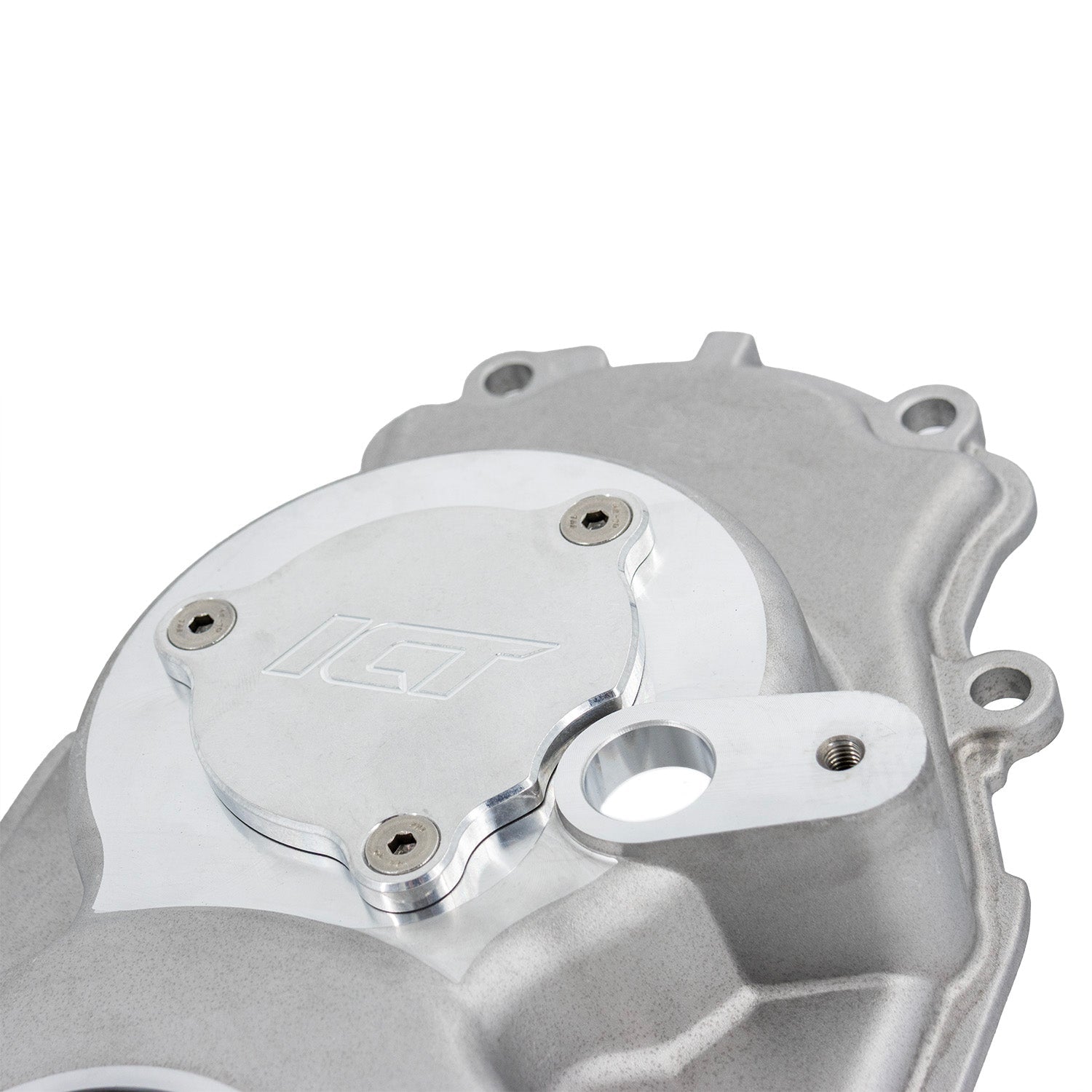 LS VVT Variable Valve Timing Solenoid Cover Plate - ICT Billet PLG-LS01-VVT