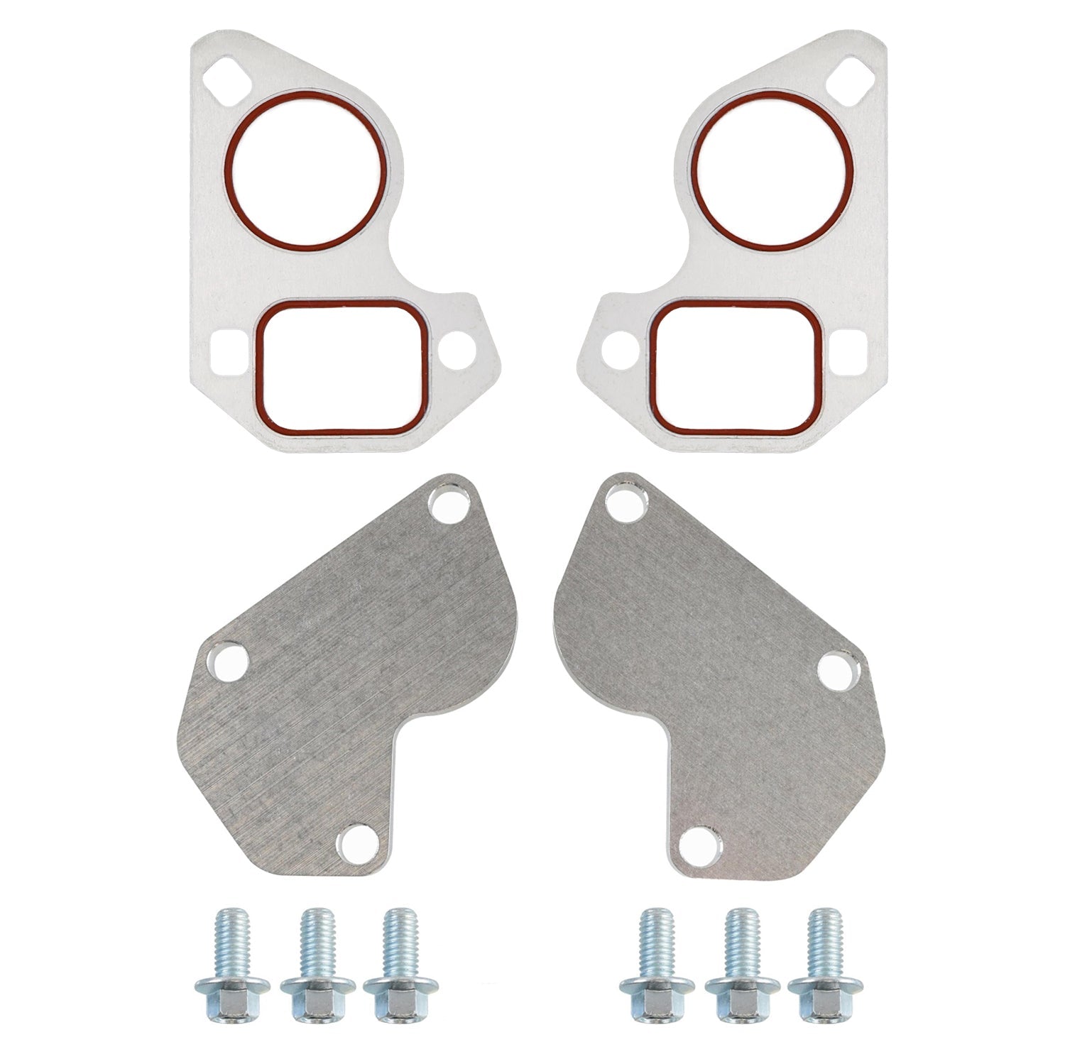 LS Water Pump Block Off Plates - ICT Billet 551690-CAP