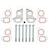 LS Water Pump Spacers .85" - Corvette Pump w/ LS1 Camaro Balancer - ICT Billet 551690-0854
