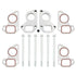 LS Water Pump Spacers - Corvette Pump w/ Truck Balancer - ICT Billet 551690-1565