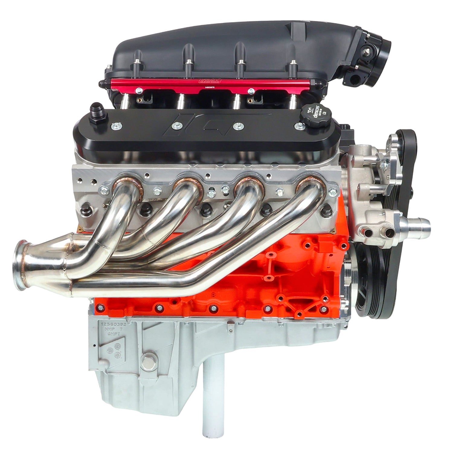 LS1 98 - 02 Camaro Z28 Manual Belt Tensioner w/ Pulley LS LS2 GTO Billet Aluminum - ICT Billet 551617X-2