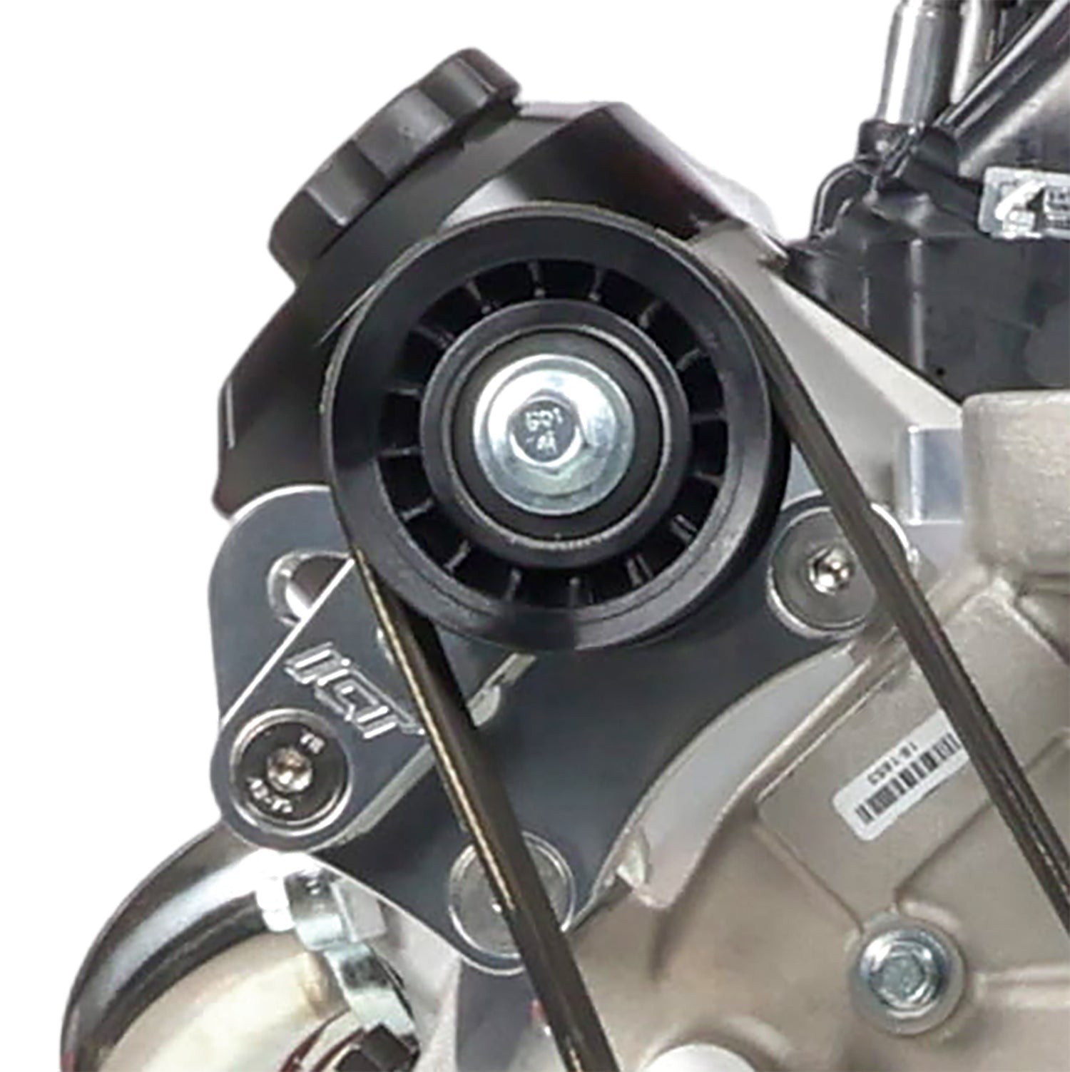 LS1 98 - 02 Camaro Z28 Manual Belt Tensioner w/ Pulley LS LS2 GTO Billet Aluminum - ICT Billet 551617X-2