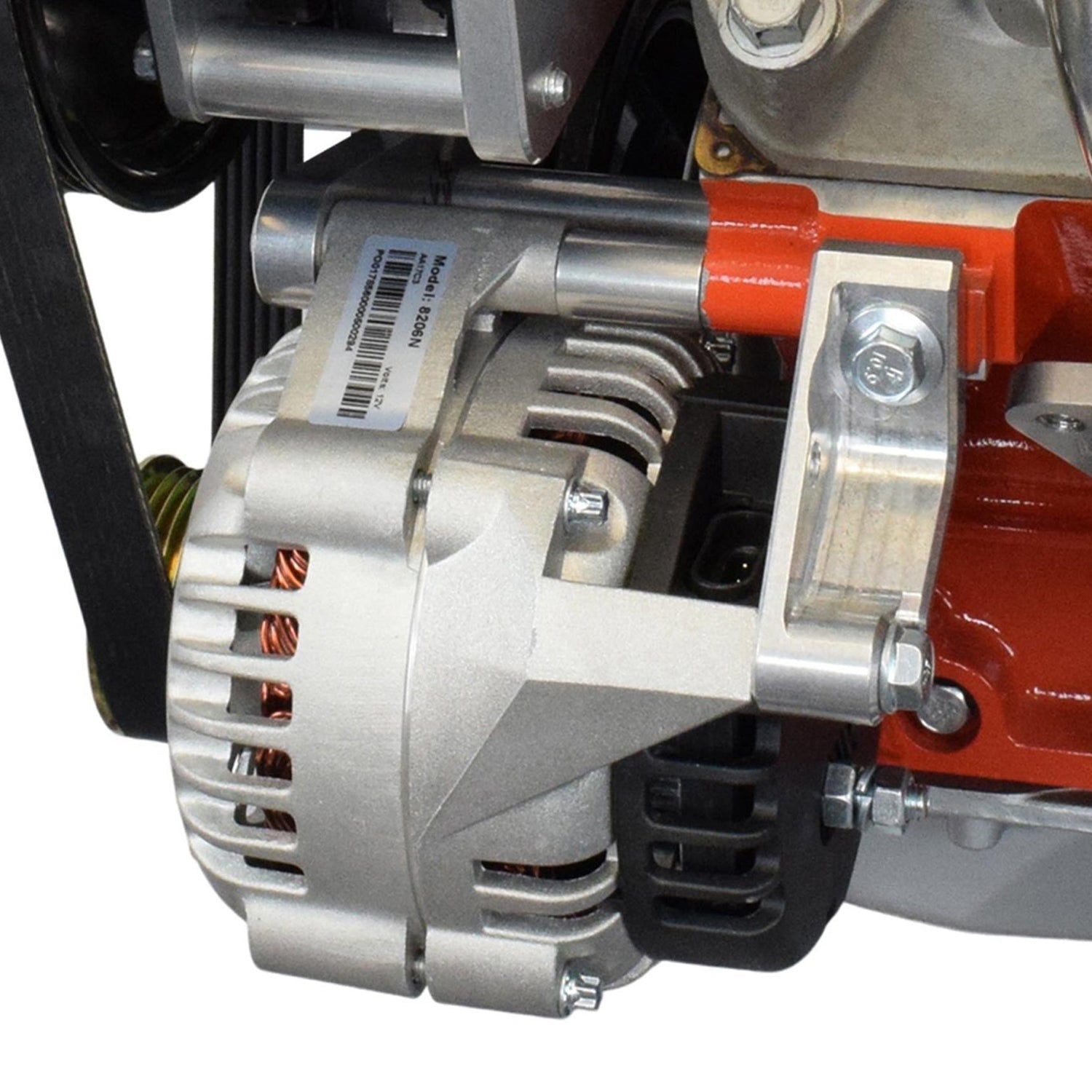 LS1 Alternator Bracket Complete Idler Pulley Compatible with Camaro Factory LSX Billet - ICT Billet 551668-2