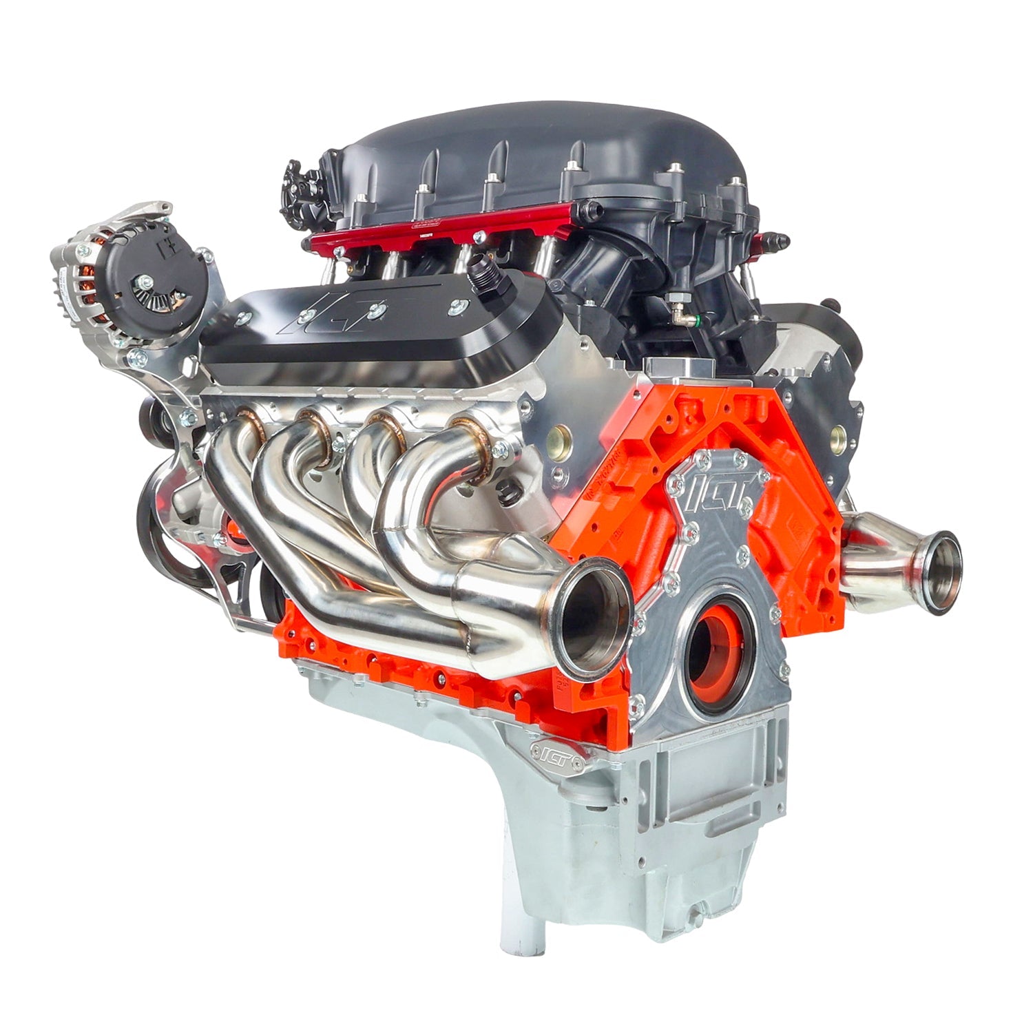 LS1 Camaro 98 - 02 Alternator and Power Steering Kit - Type II - ICT Billet 551519T2-2