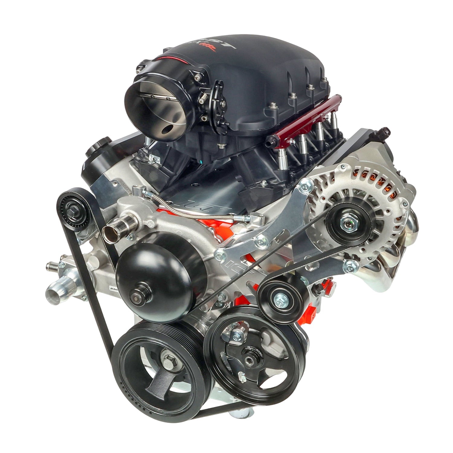 LS1 Camaro 98 - 02 Alternator and Power Steering Kit - Type II - ICT Billet 551519T2-2