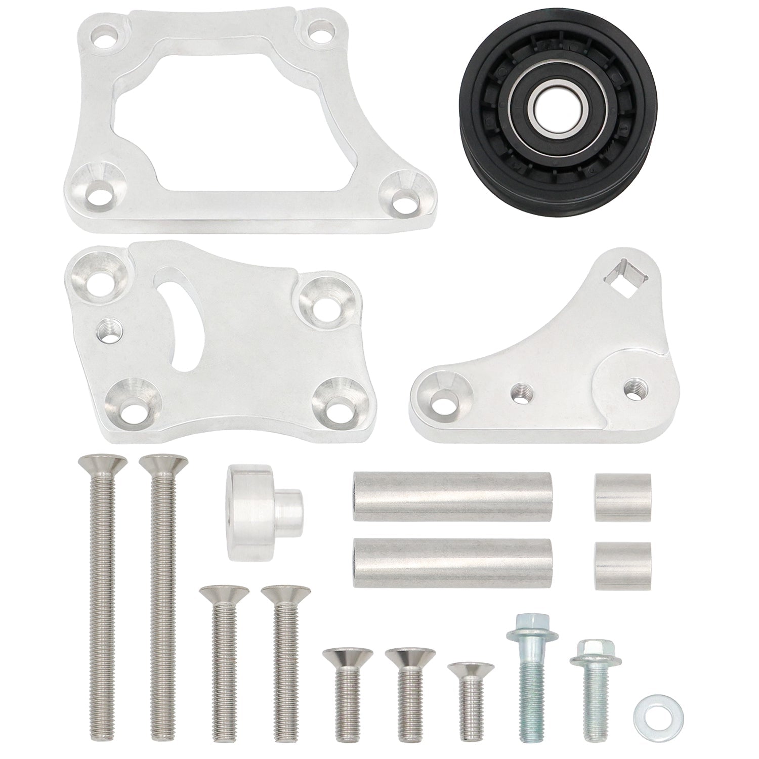 LS1 Camaro 98-02 Manual Belt Tensioner - Heavy Duty - ICT Billet 551617HD-2