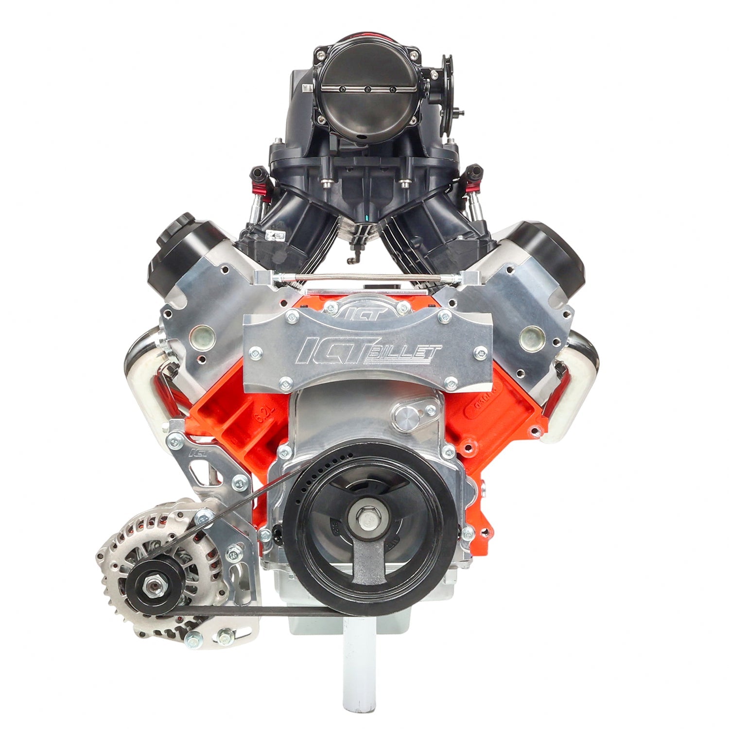 LS1 Camaro 98 - 02 Ultra Low Mount Alternator Bracket - ICT Billet BKT-LS005-2