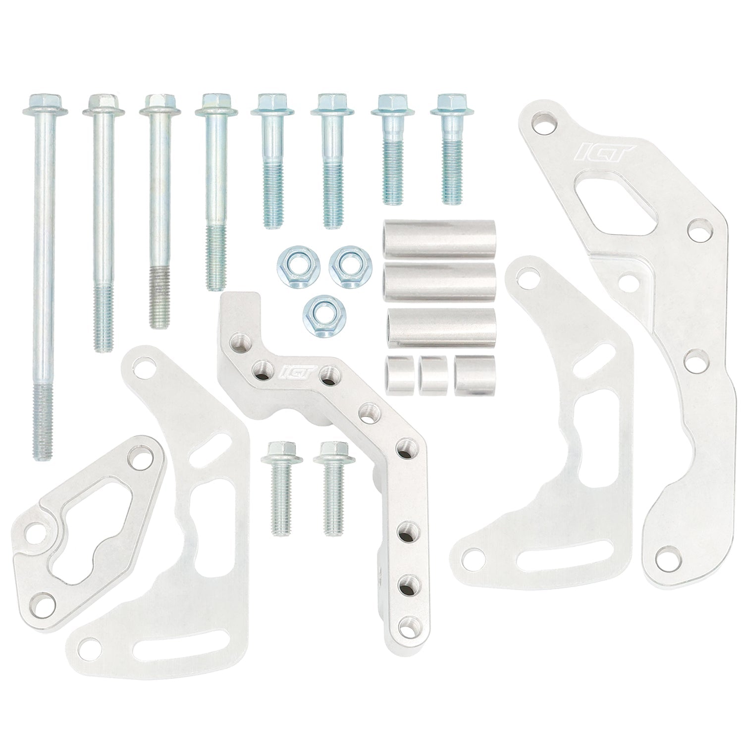 LS1 Camaro 98 - 02 Ultra Low Mount Alternator Bracket - ICT Billet BKT-LS005-2