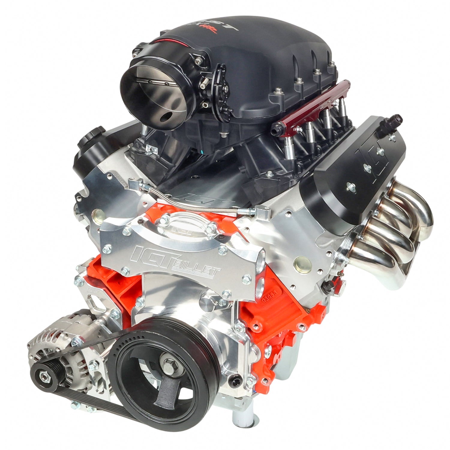 LS1 Camaro 98 - 02 Ultra Low Mount Alternator Bracket - ICT Billet BKT-LS005-2