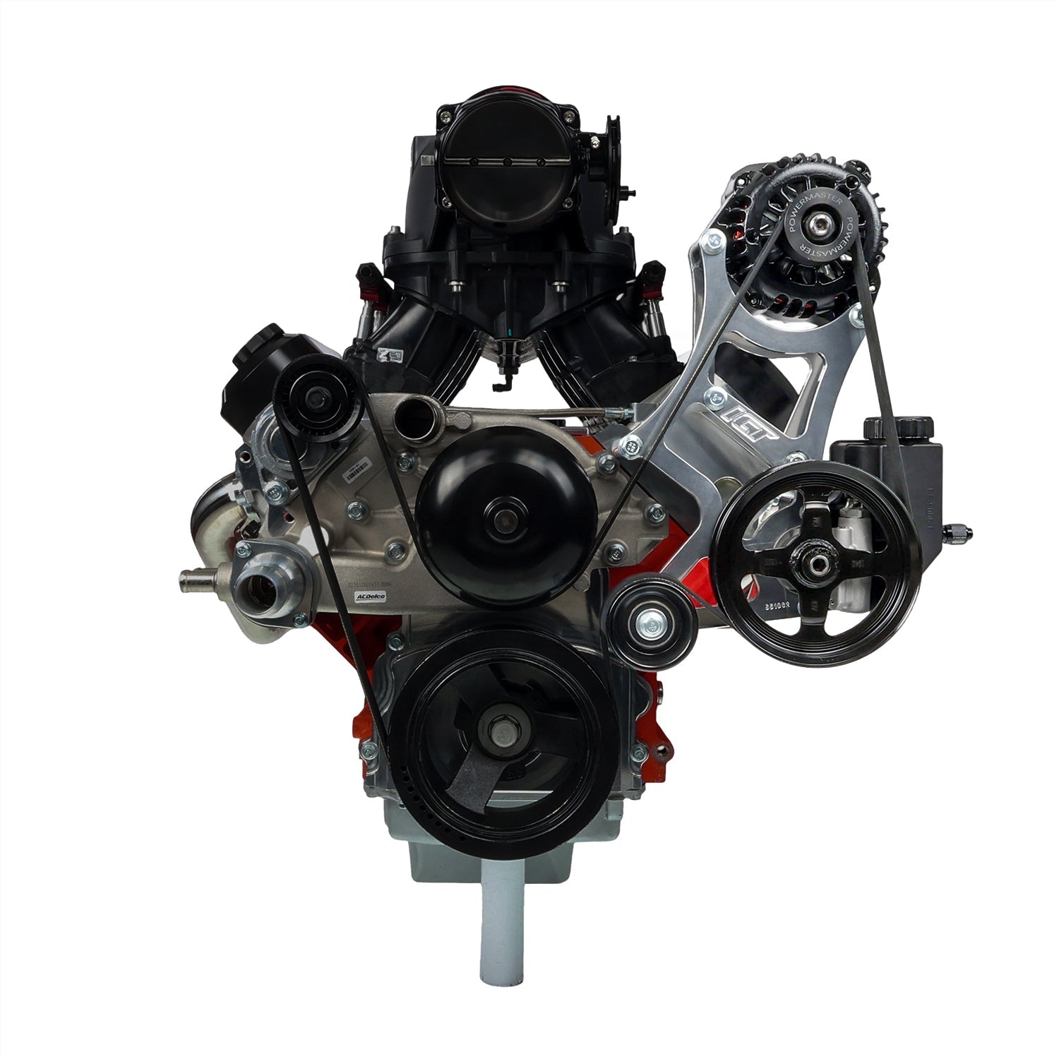 LS1 Camaro - High Mount LS Alternator / Power Steering Pump Bracket Kit - ICT Billet 551362-2