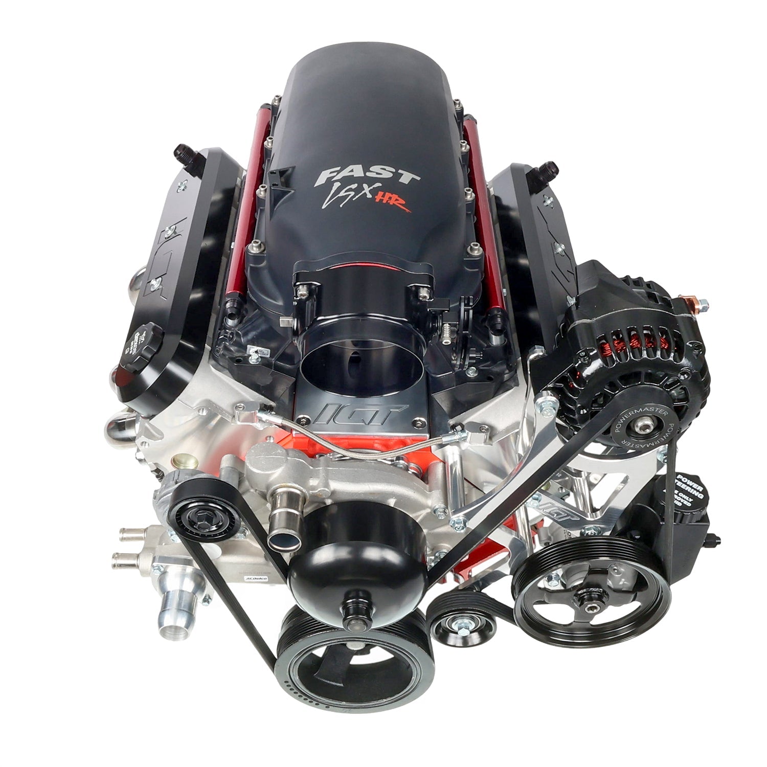 LS1 Camaro - High Mount LS Alternator / Power Steering Pump Bracket Kit - ICT Billet 551362-2