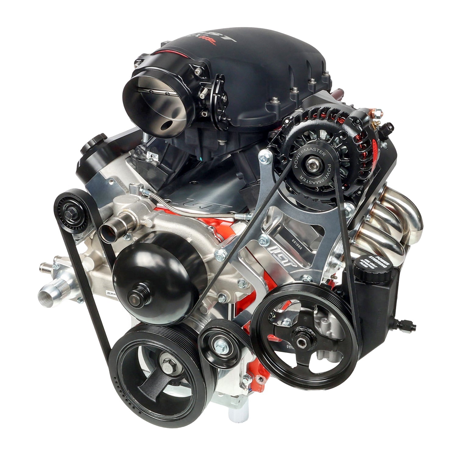 LS1 Camaro - High Mount LS Alternator / Power Steering Pump Bracket Kit - ICT Billet 551362-2