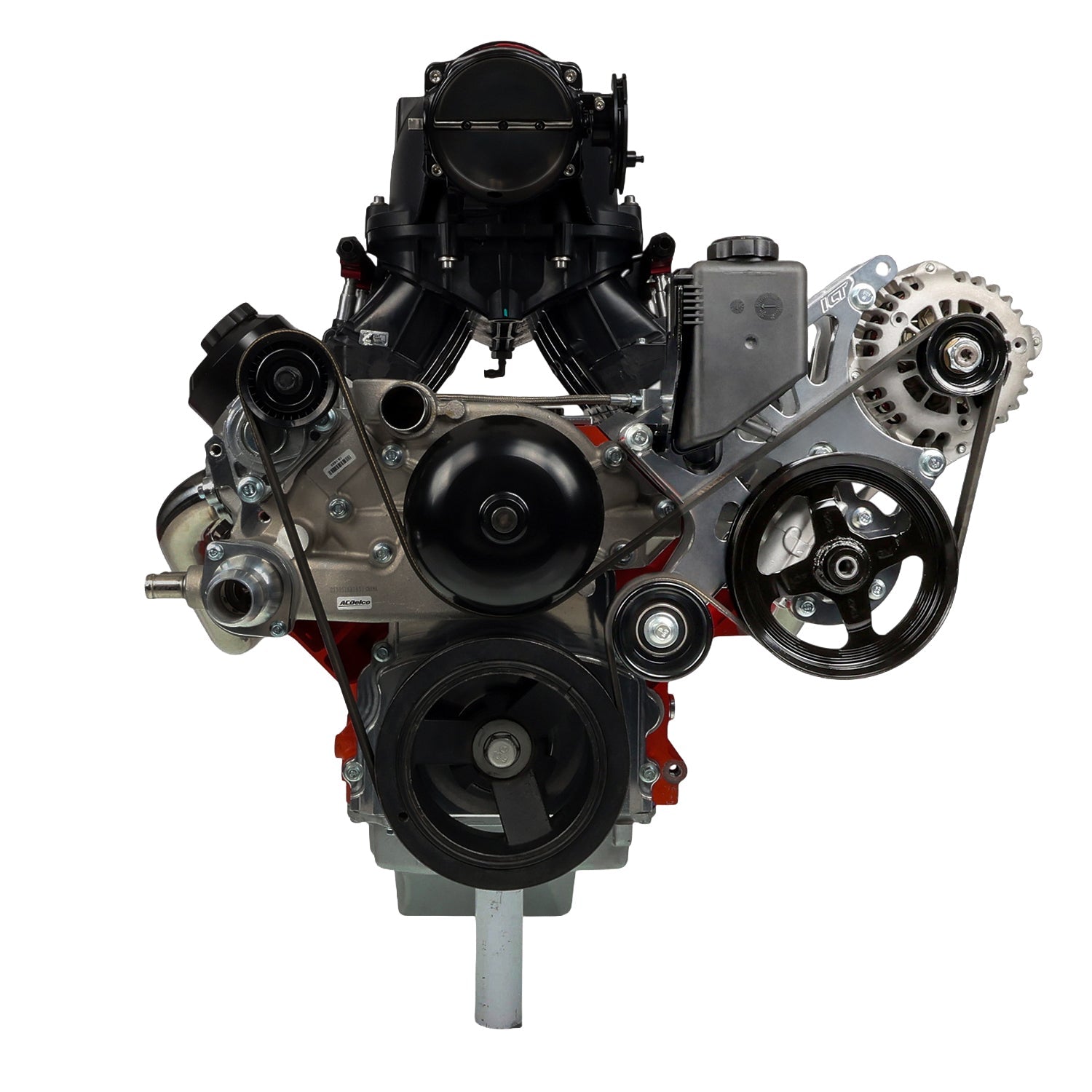 LS1 Camaro LS Alternator & Power Steering Pump Accessory Bracket Kit 98 - 2002 GTO - ICT Billet 551521X-2