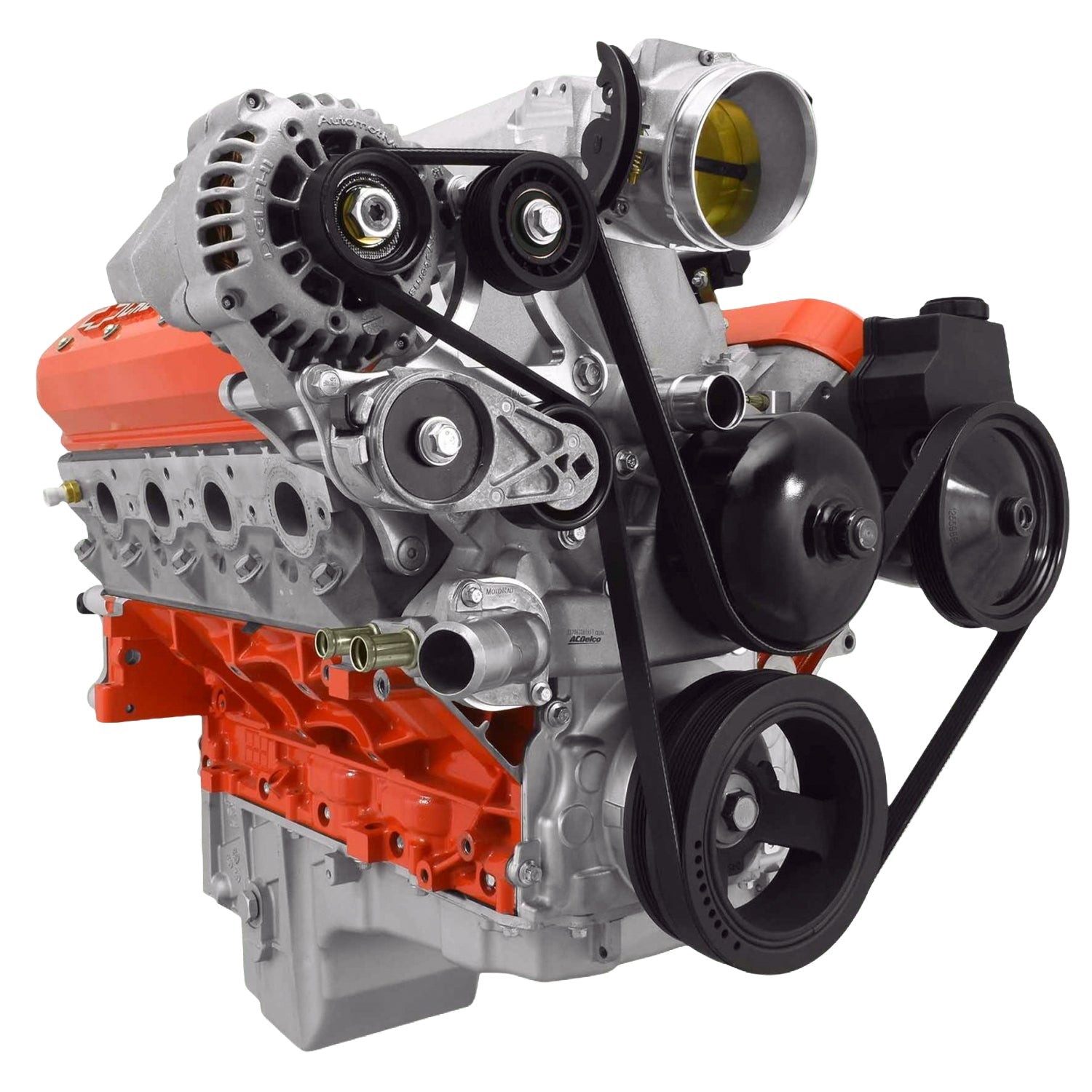 LS1 Camaro LS high mount Alternator Relocation Bracket LS1 LS2 LS6 SS Z28 GTO - ICT Billet 551780-2