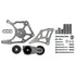 LS1 Camaro OEM Fox Body A/C Compressor Bracket Kit LS Swap Mustang - ICT Billet 551792-2