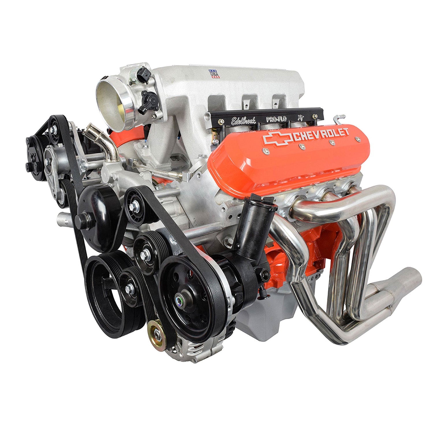 LS1 Camaro OEM Fox Body Power Steering Alternator Bracket Kit Mustang LS Swap - ICT Billet 551791-2