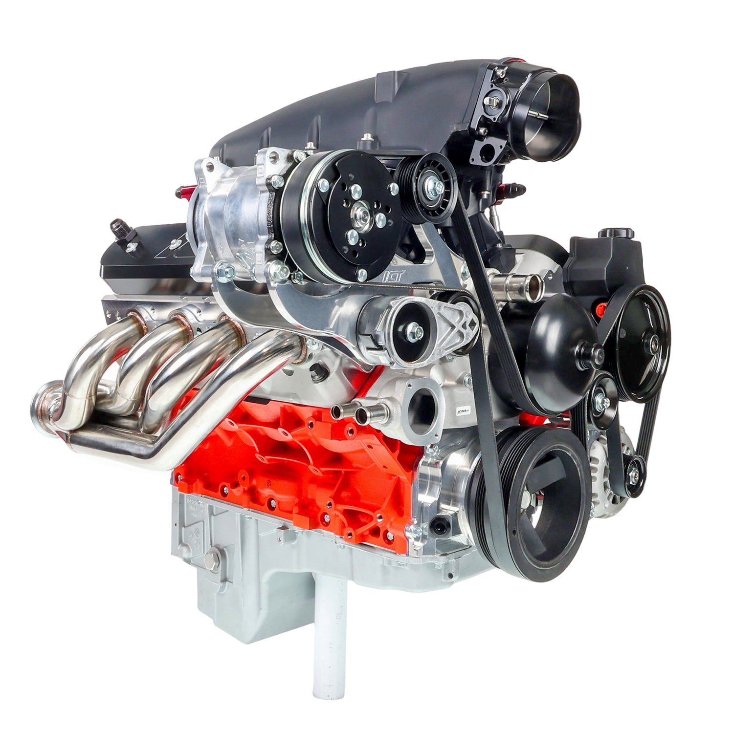 LS1 Camaro - Sanden 508 A/C Air Conditioner Compressor Bracket Kit LS AC GTO - ICT Billet 551474-2