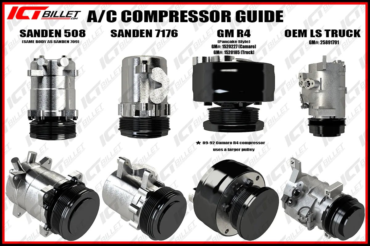 LS A/C Compressor Swap Guide – ICT Billet