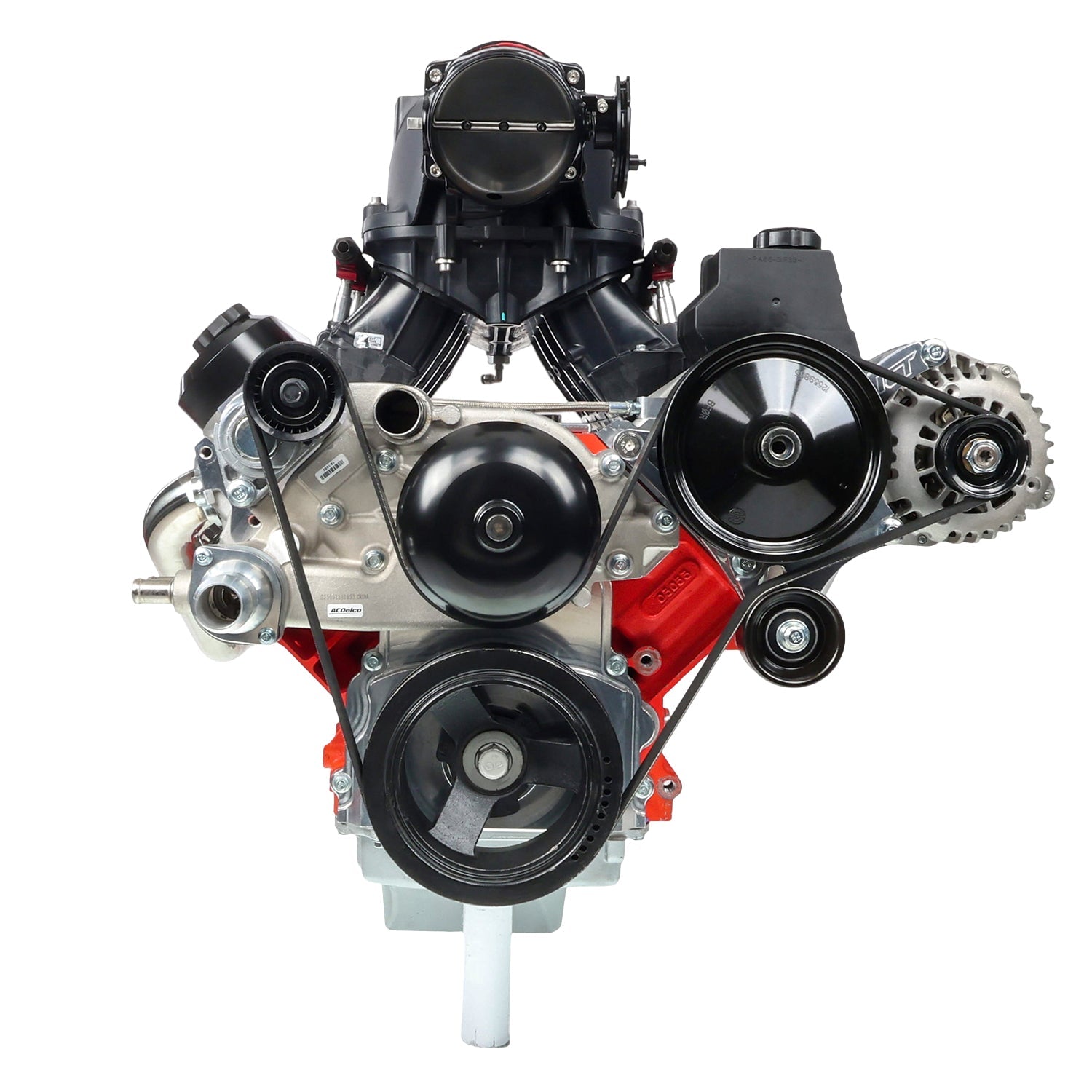 LS1 High Mount - Camaro Type 2 - Power Steering & Alternator Bracket Kit - ICT Billet 551577-2