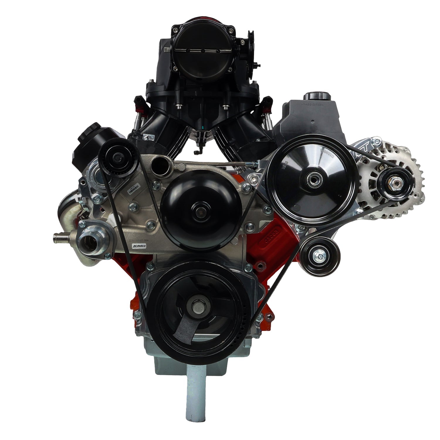 LS1 High Mount - Camaro Type 2 - Power Steering & Alternator Bracket Kit - ICT Billet 551577-2