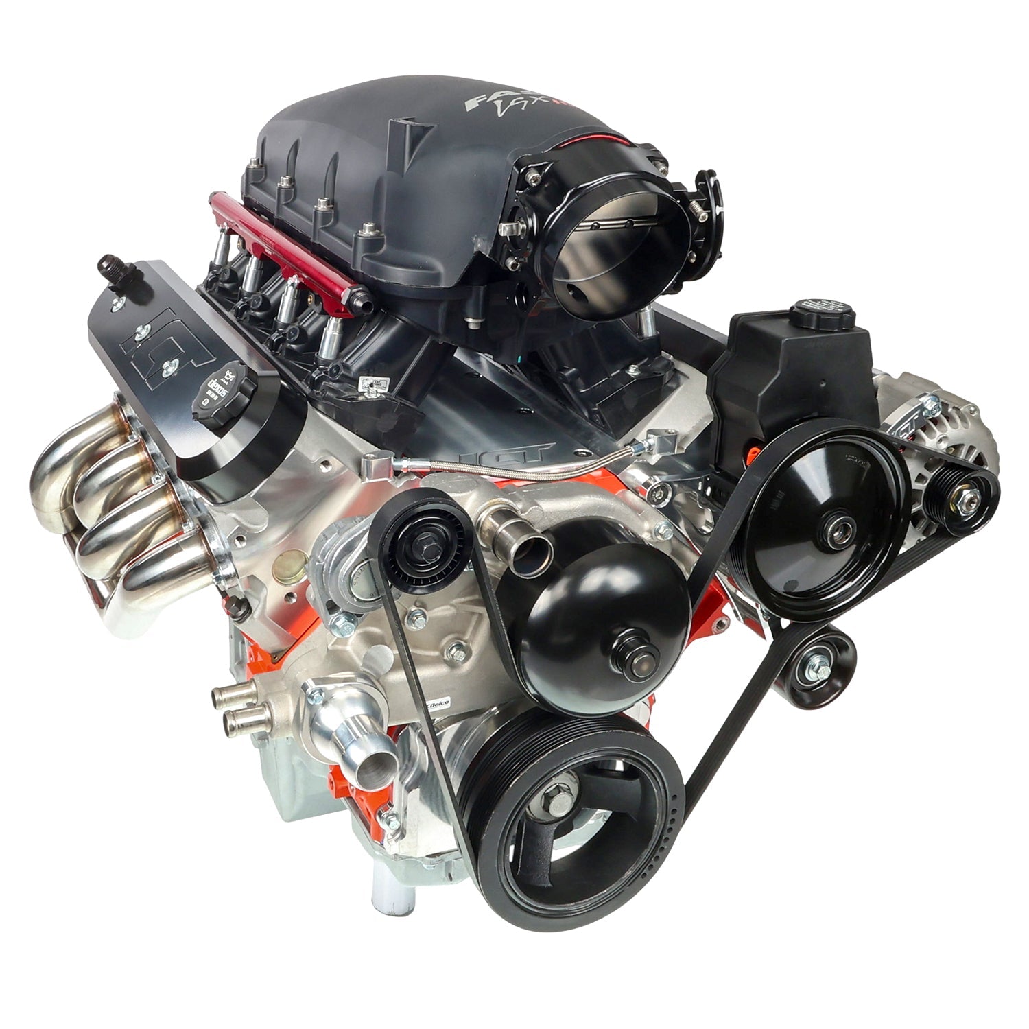 LS1 High Mount - Camaro Type 2 - Power Steering & Alternator Bracket Kit - ICT Billet 551577-2