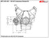 LS3 Camaro - AC Compressor Bracket Factory Replacement LS3 L99 - ICT Billet BKT-LS31-AC1